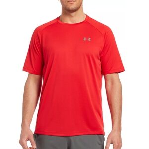 3/$20🌟 Under Armour Red Tech Short Sleeve Tee Size XL